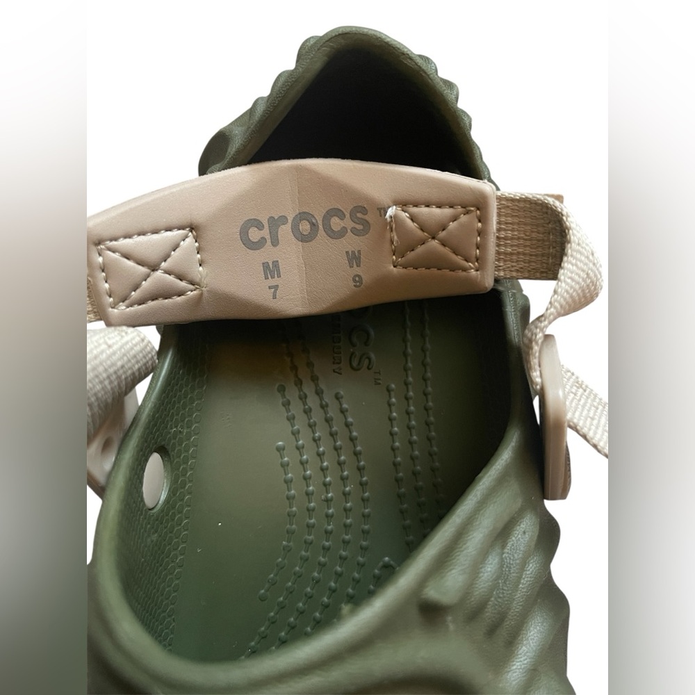 🔥 Crocs Pollex Clog by Salehe Bembury – Army Green (W9 / M7) - Picture 7 of 11